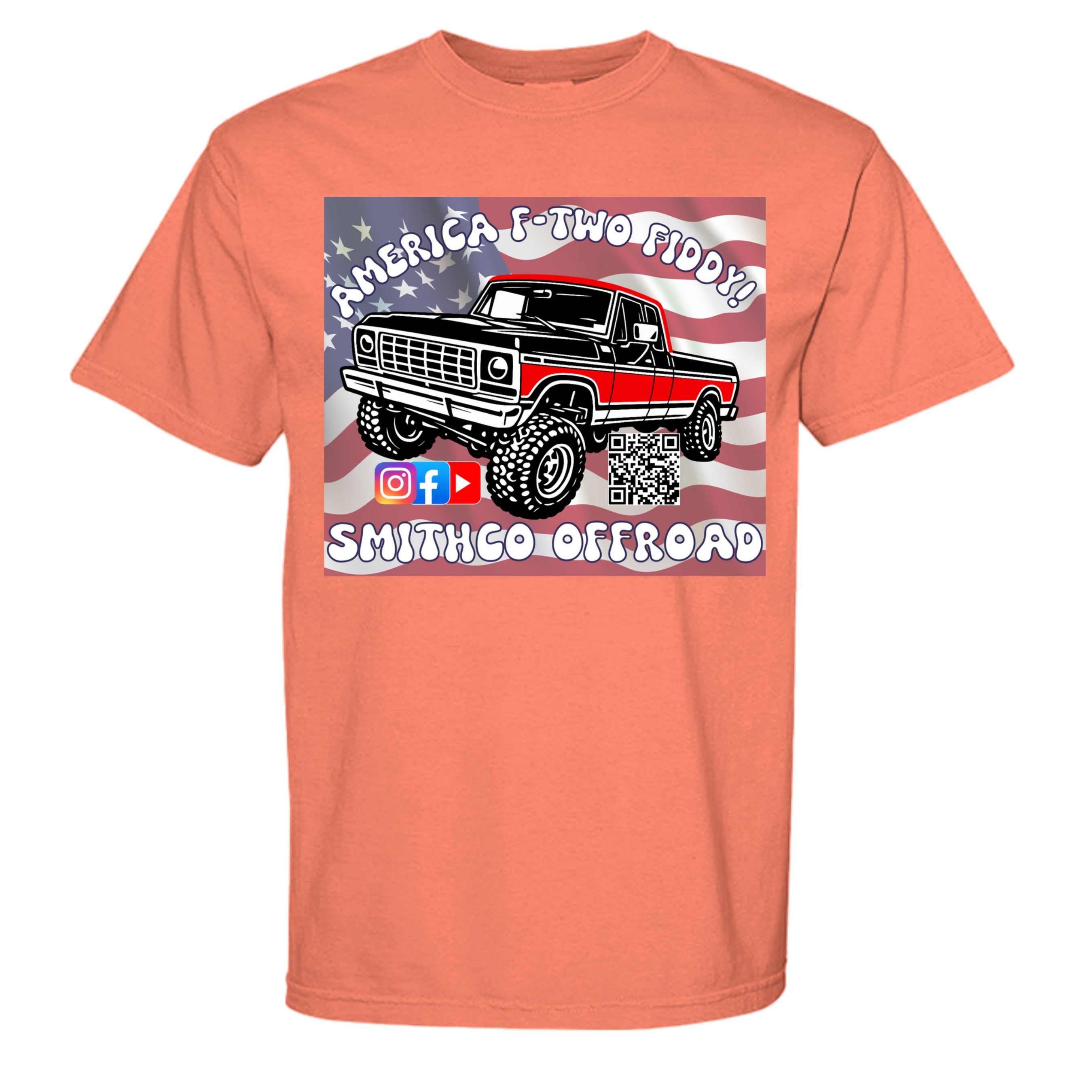 NEON RED ORANGE - C1717 - FRONT