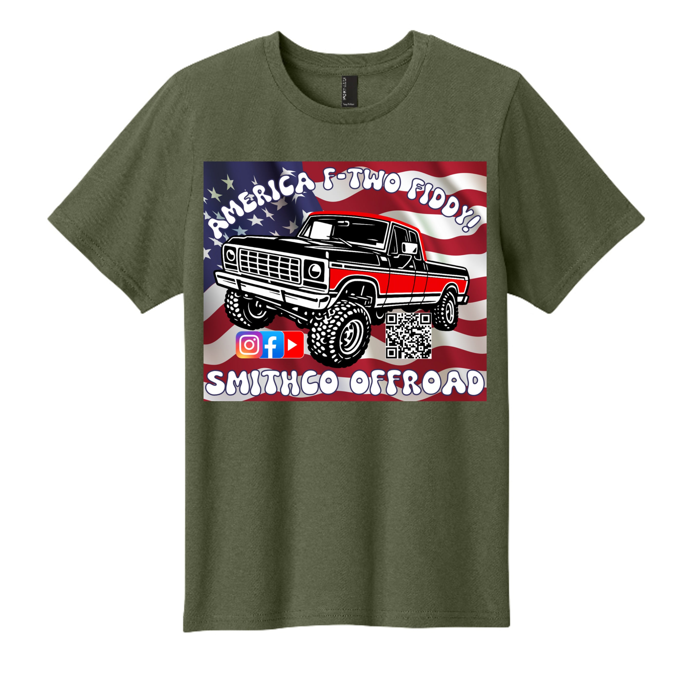 Olive Drab Green - PC43Y - FRONT